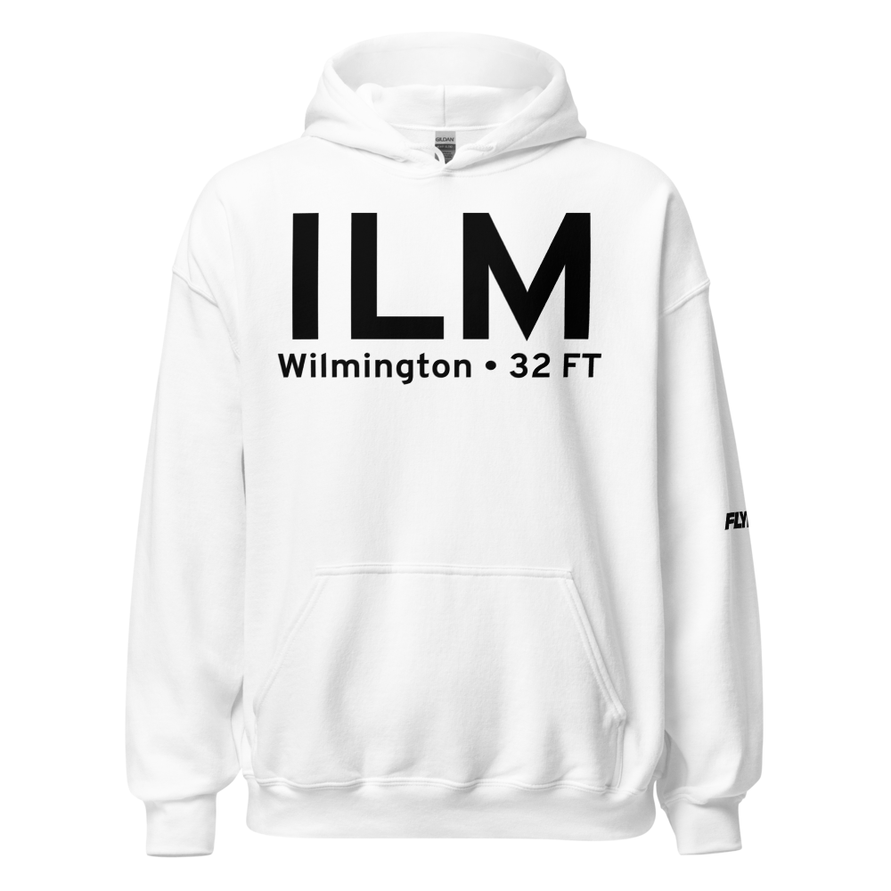 Wilmington (KILM) Airport Hoodie Sweatshirt 