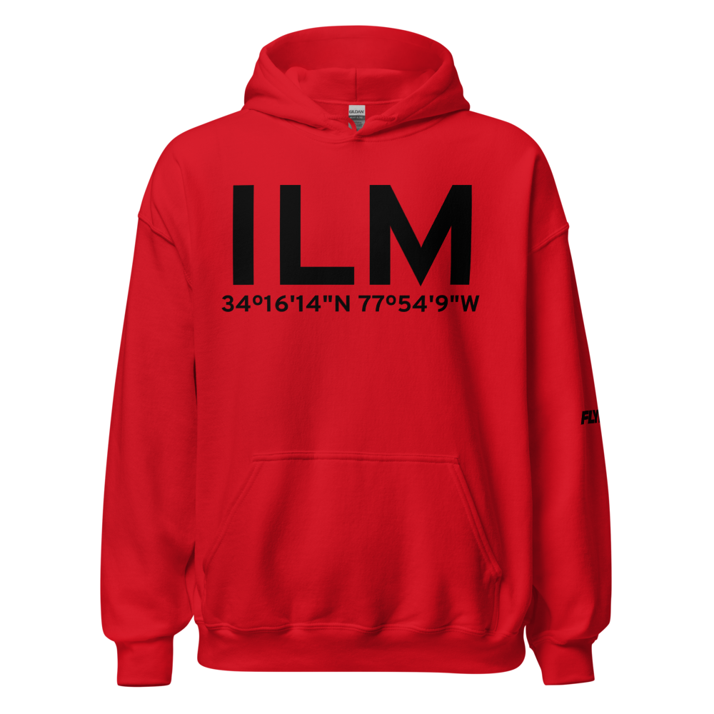Wilmington (KILM) Airport Hoodie Sweatshirt 