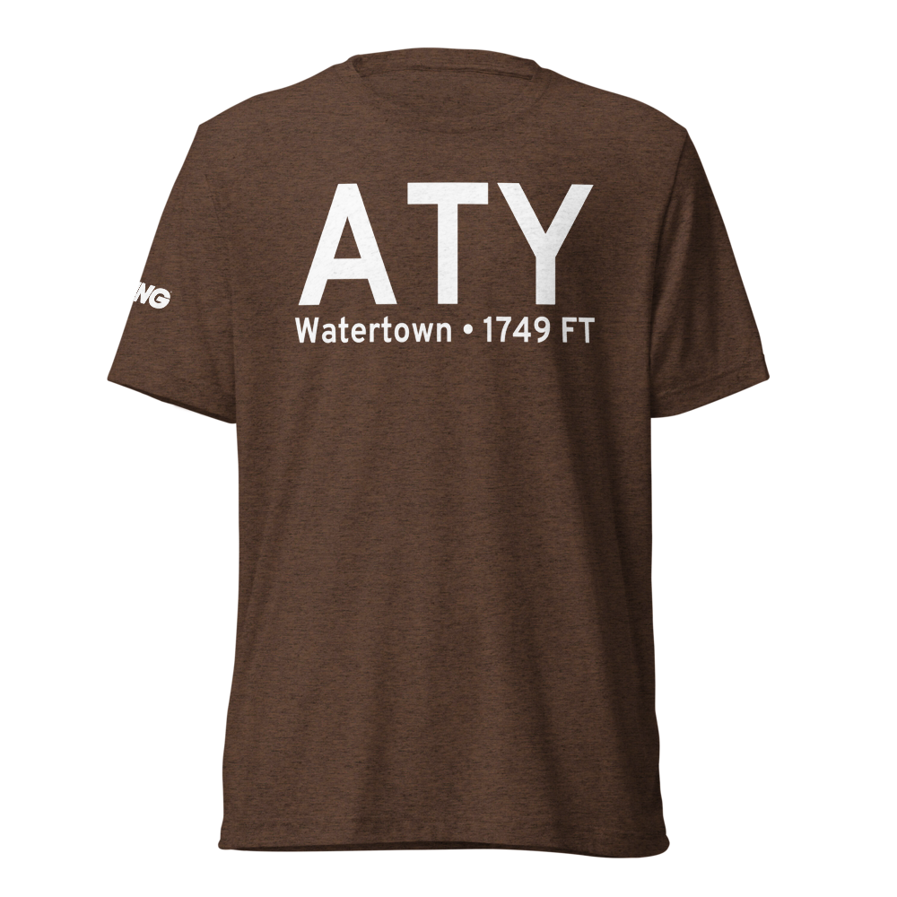 Watertown (KATY) Airport Tri-blend T-Shirt 