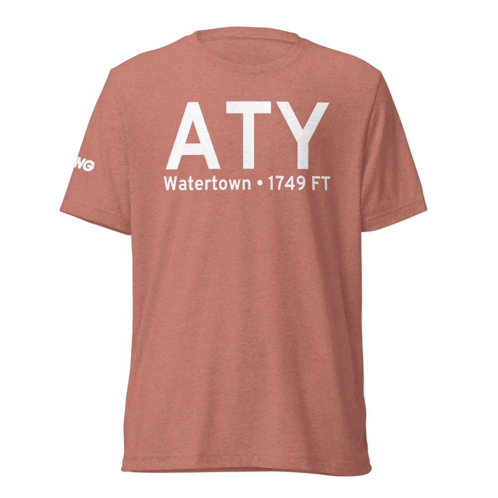 Watertown (KATY) Airport Tri-blend T-Shirt 