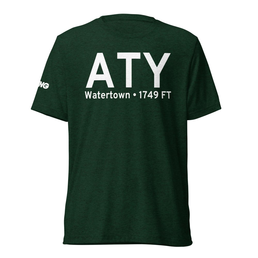 Watertown (KATY) Airport Tri-blend T-Shirt 