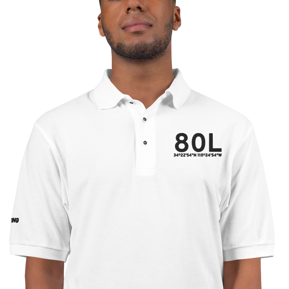Newhall (80L) Airport Port Authority Embroidered Polo Shirt 