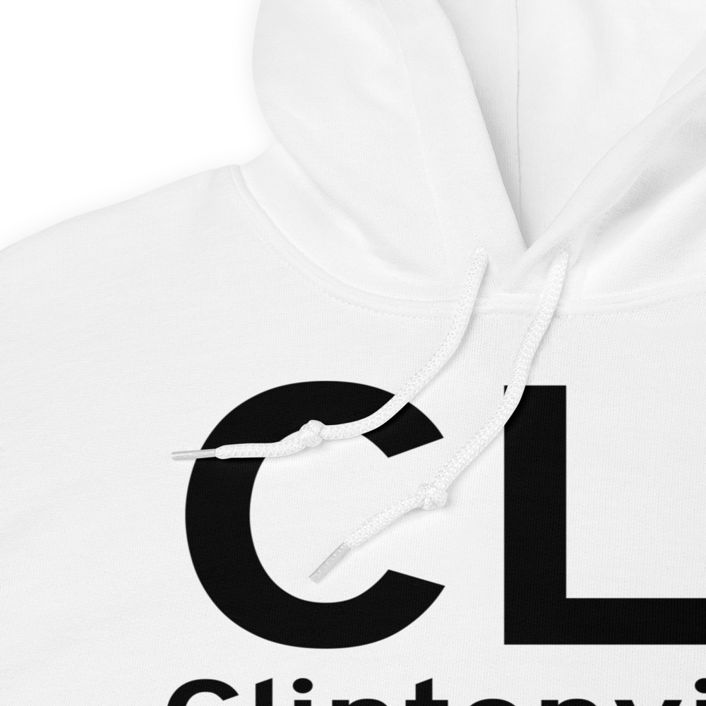 Clintonville (KCLI) Airport Hoodie Sweatshirt 