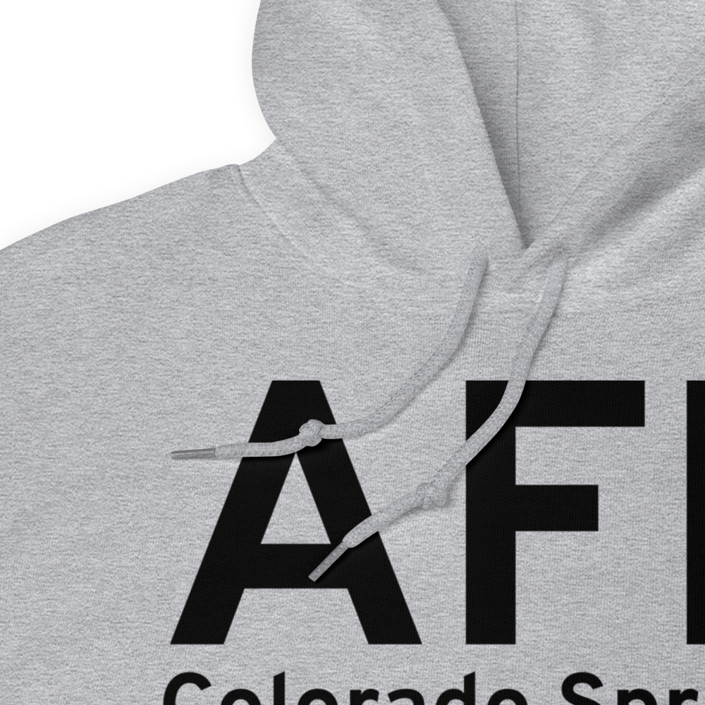 Colorado Springs (KAFF) Airport Hoodie Sweatshirt 