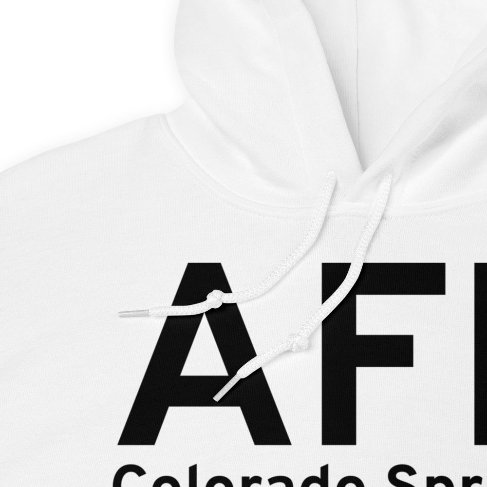 Colorado Springs (KAFF) Airport Hoodie Sweatshirt 