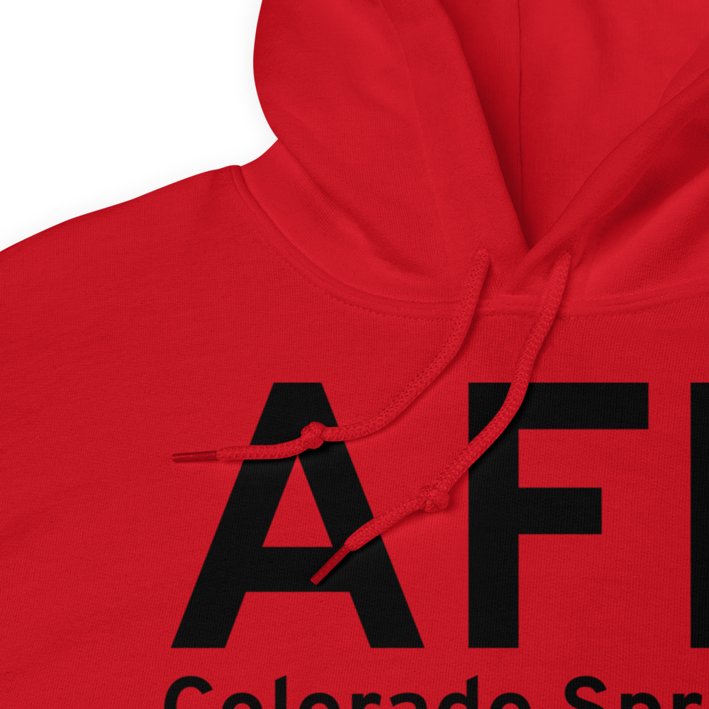 Colorado Springs (KAFF) Airport Hoodie Sweatshirt 