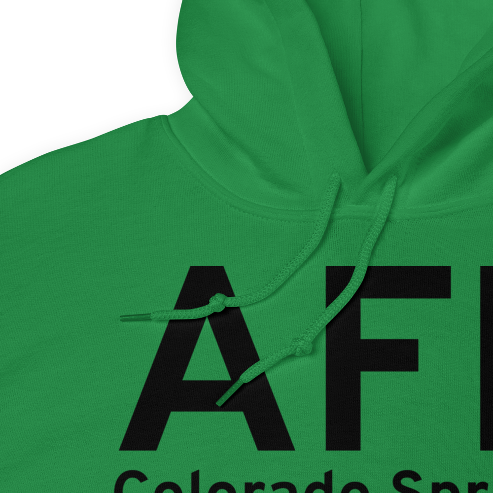 Colorado Springs (KAFF) Airport Hoodie Sweatshirt 
