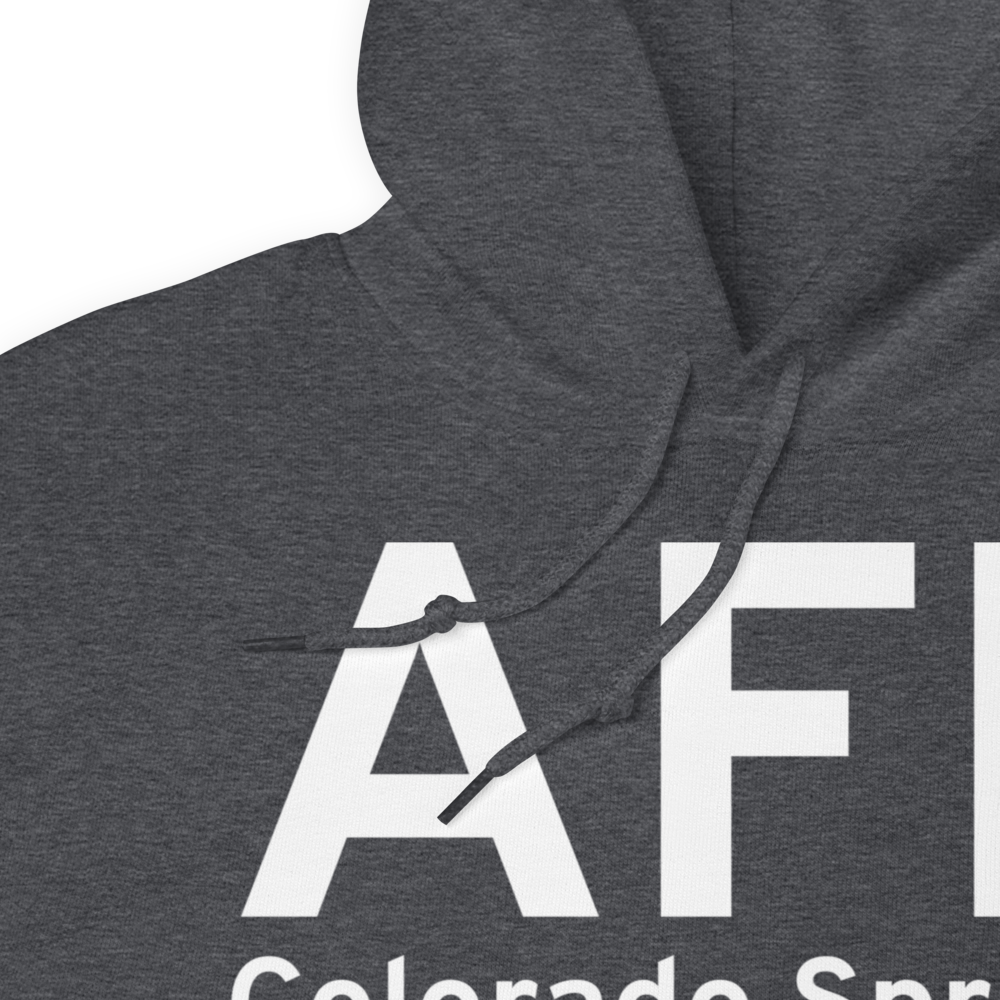 Colorado Springs (KAFF) Airport Hoodie Sweatshirt 