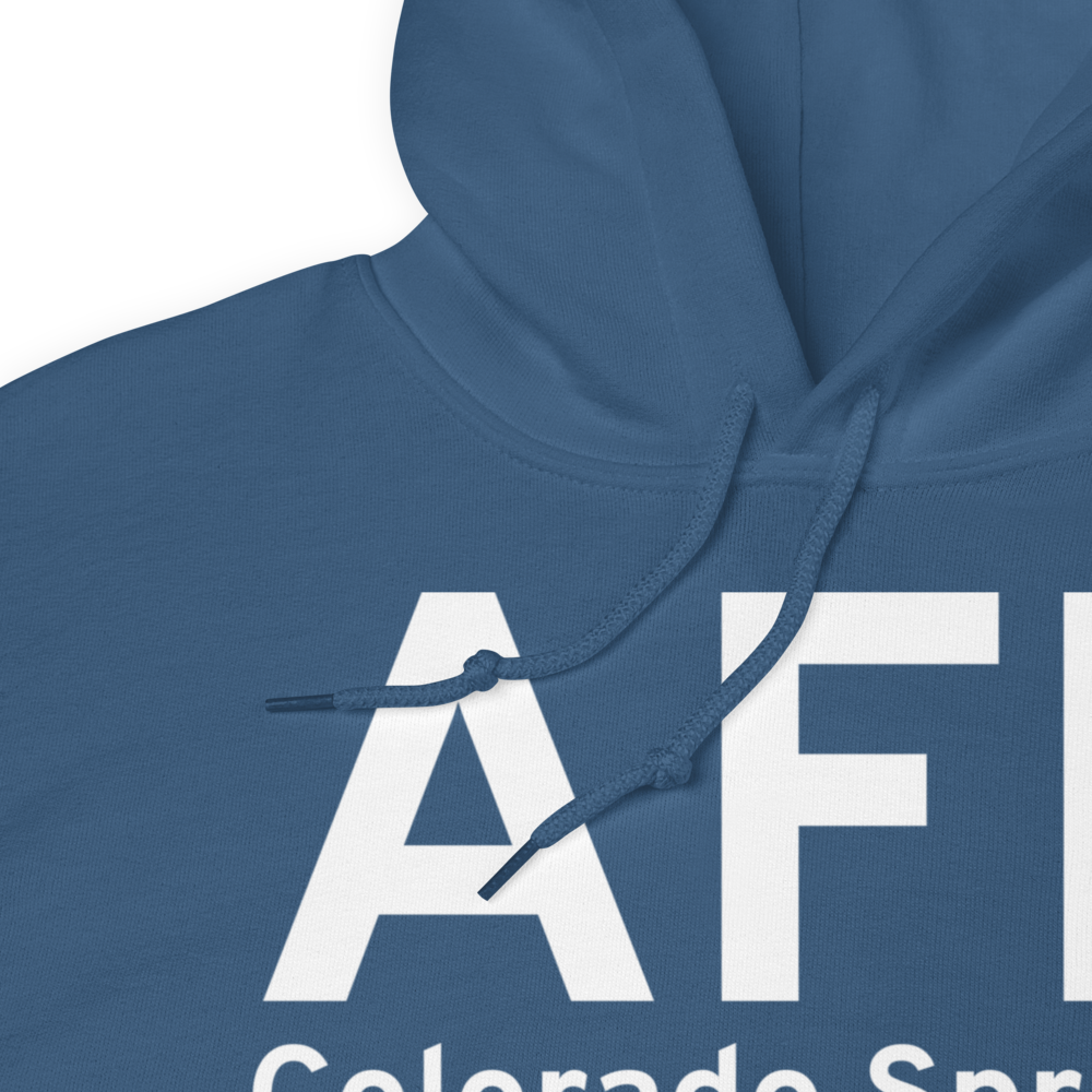 Colorado Springs (KAFF) Airport Hoodie Sweatshirt 