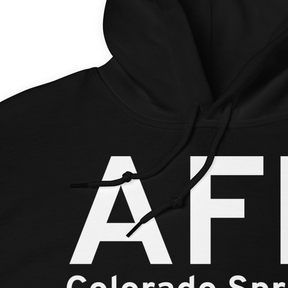 Colorado Springs (KAFF) Airport Hoodie Sweatshirt 