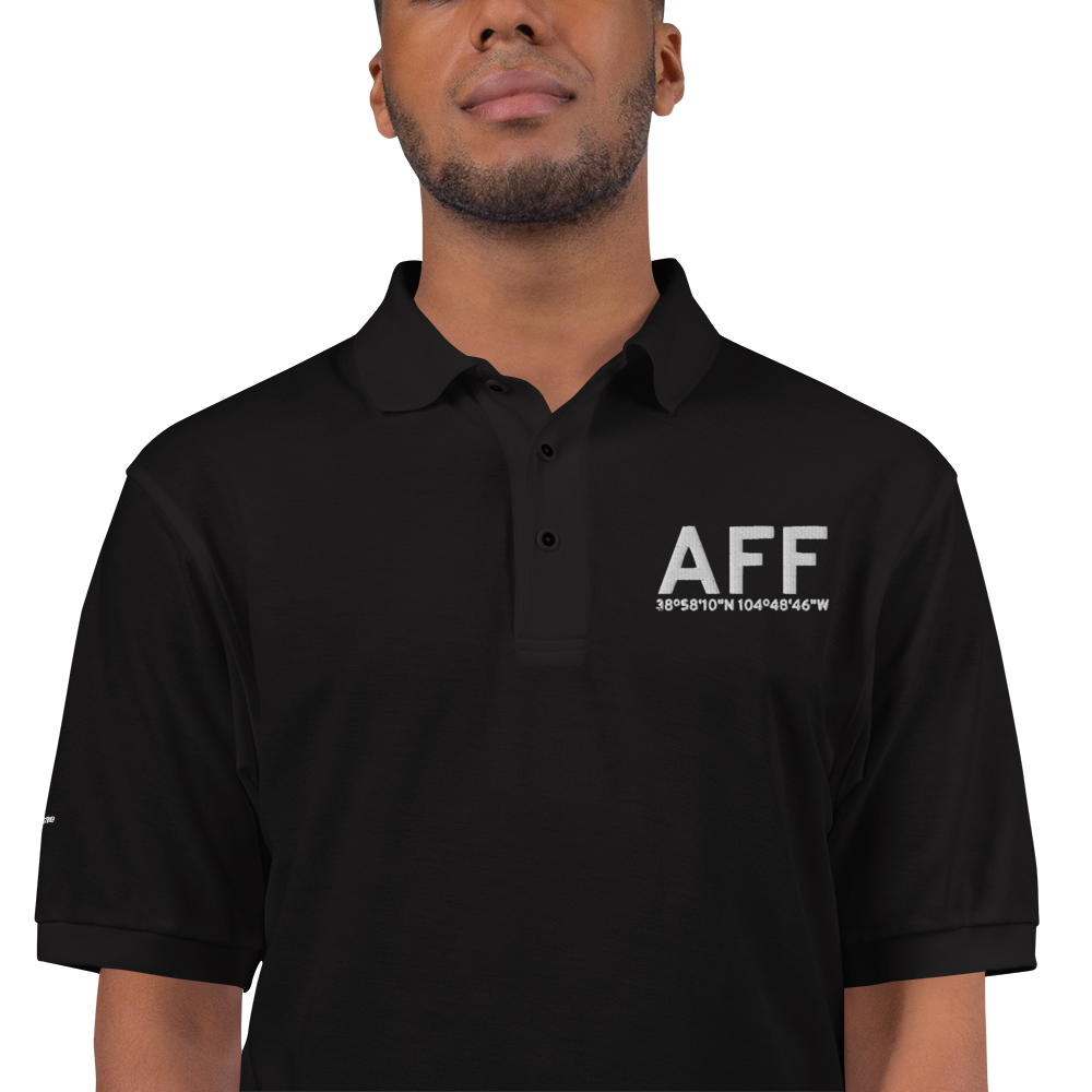 Colorado Springs (KAFF) Airport Port Authority Embroidered Polo Shirt 