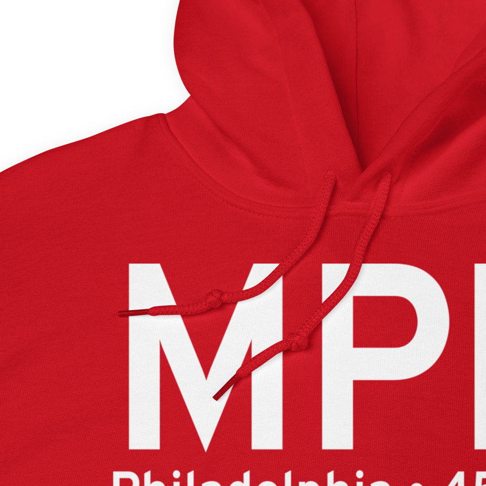Philadelphia (KMPE) Airport Hoodie Sweatshirt 