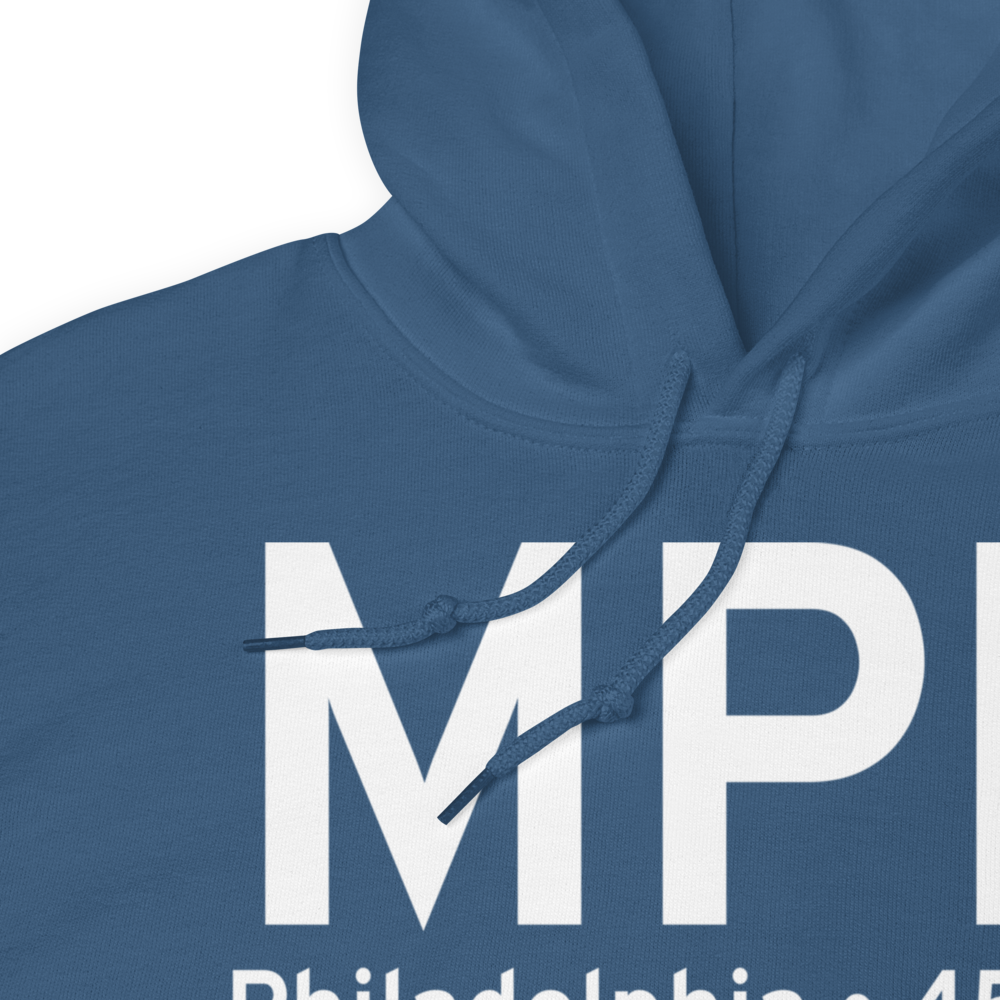 Philadelphia (KMPE) Airport Hoodie Sweatshirt 