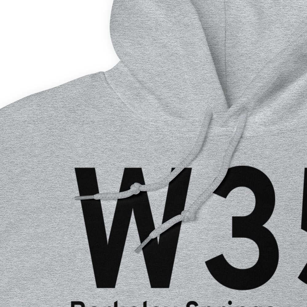 Berkeley Springs (KW35) Airport Hoodie Sweatshirt 