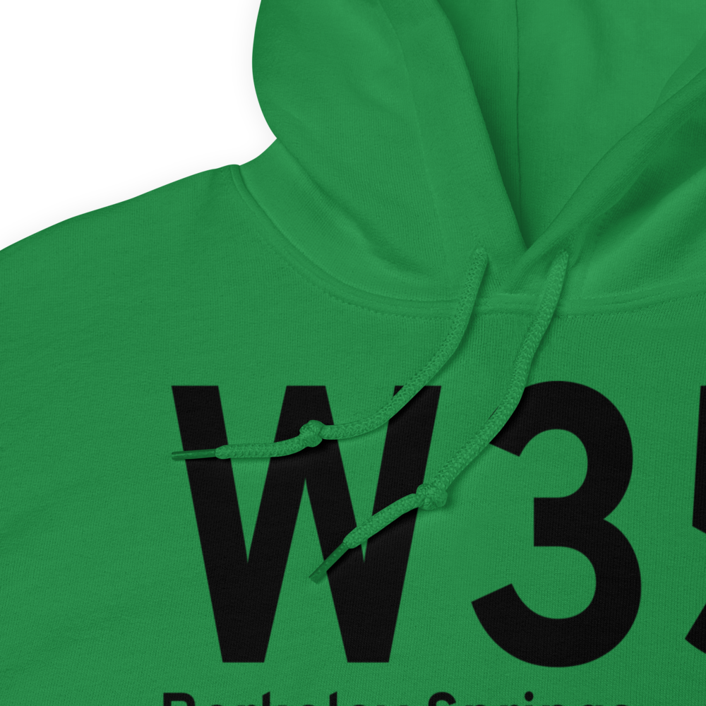Berkeley Springs (KW35) Airport Hoodie Sweatshirt 