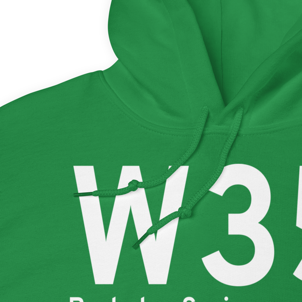 Berkeley Springs (KW35) Airport Hoodie Sweatshirt 