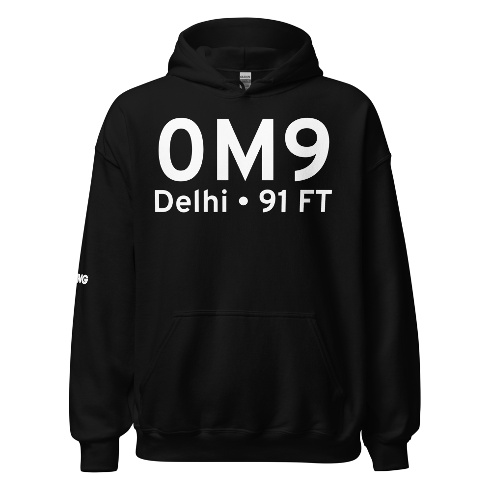 Delhi (K0M9) Airport Hoodie Sweatshirt 