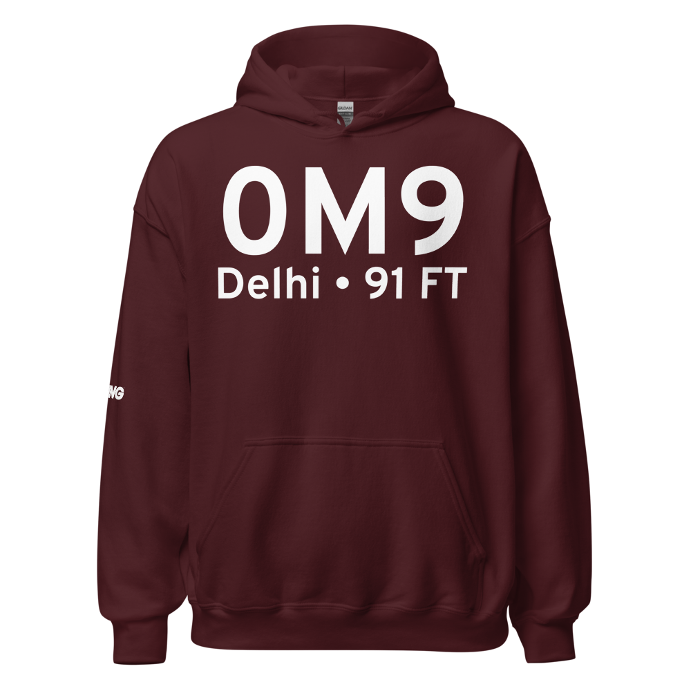 Delhi (K0M9) Airport Hoodie Sweatshirt 