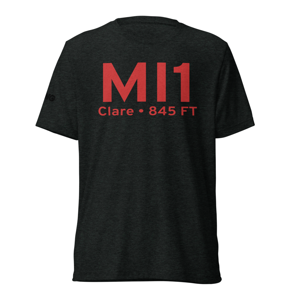 Clare (99MI) Airport Tri-blend T-Shirt 