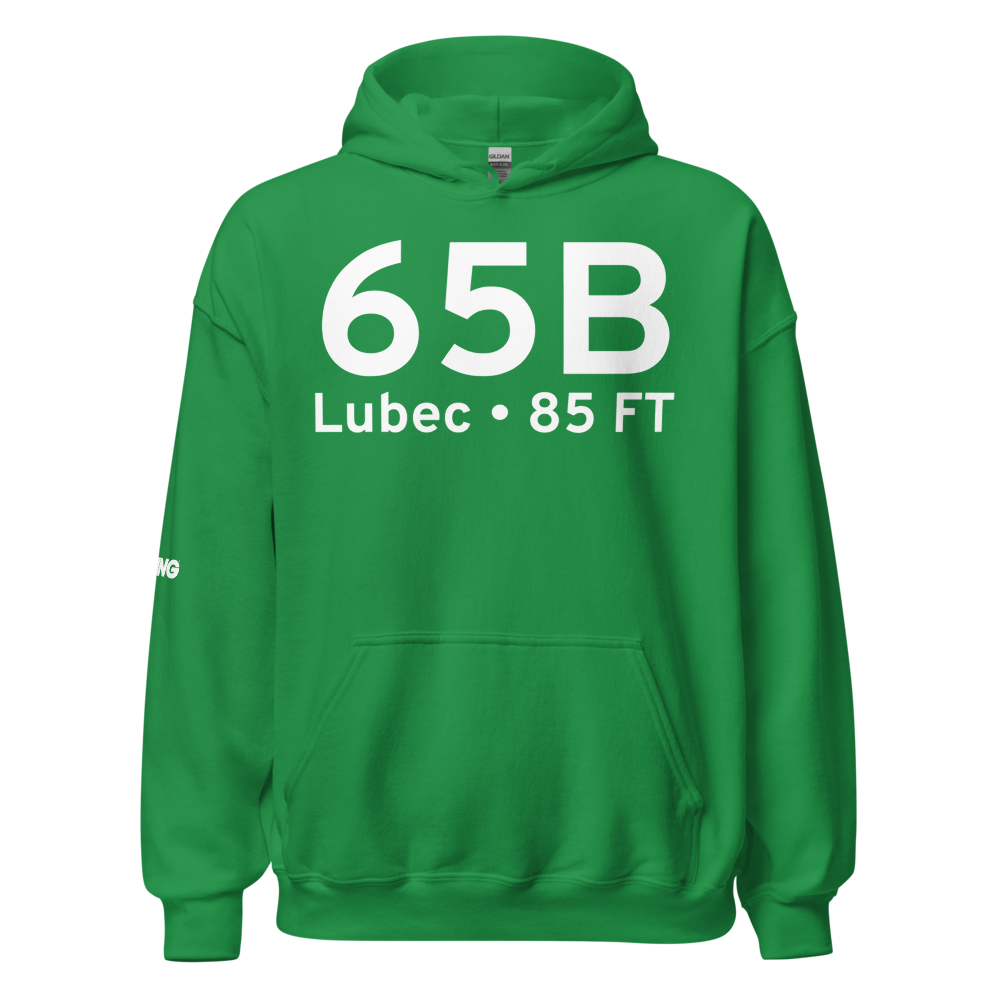 Lubec (65B) Airport Hoodie Sweatshirt 