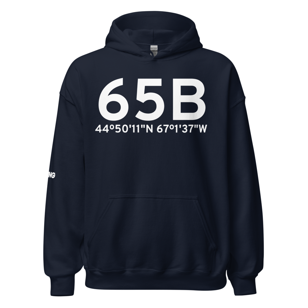 Lubec (65B) Airport Hoodie Sweatshirt 