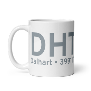 Dalhart (KDHT) Airport Mug