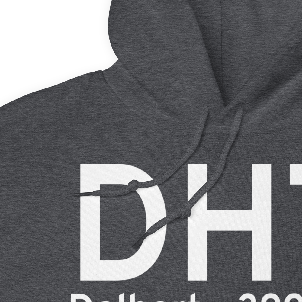 Dalhart (KDHT) Airport Hoodie Sweatshirt 
