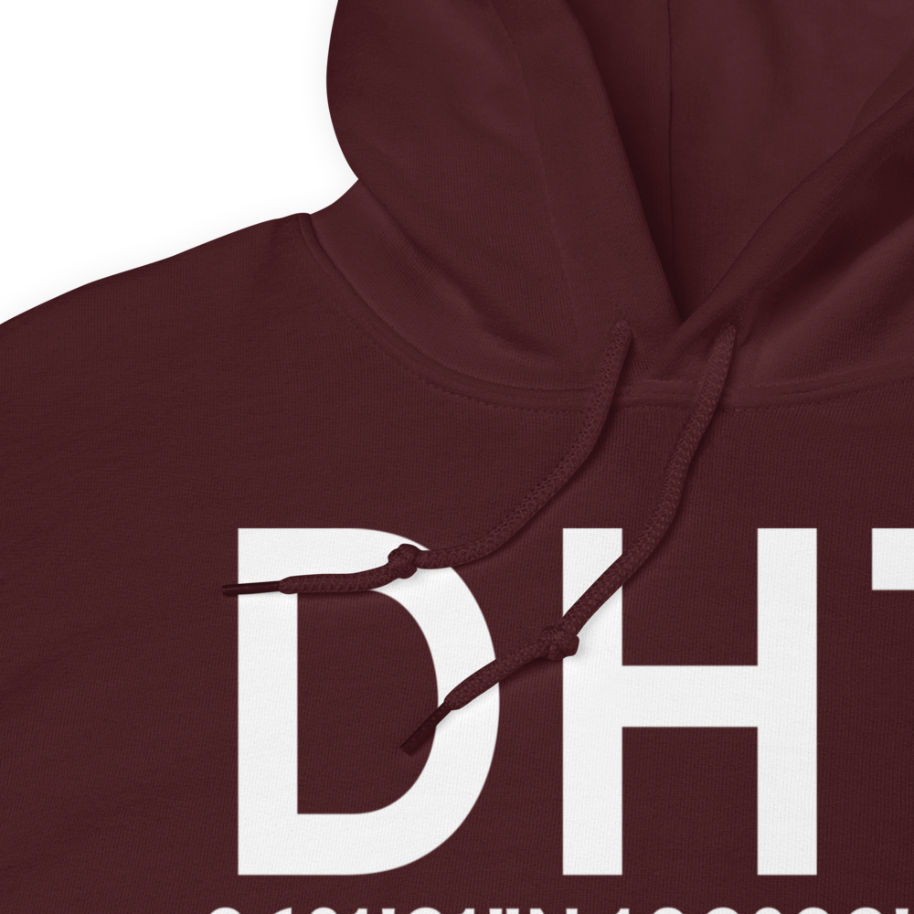 Dalhart (KDHT) Airport Hoodie Sweatshirt 