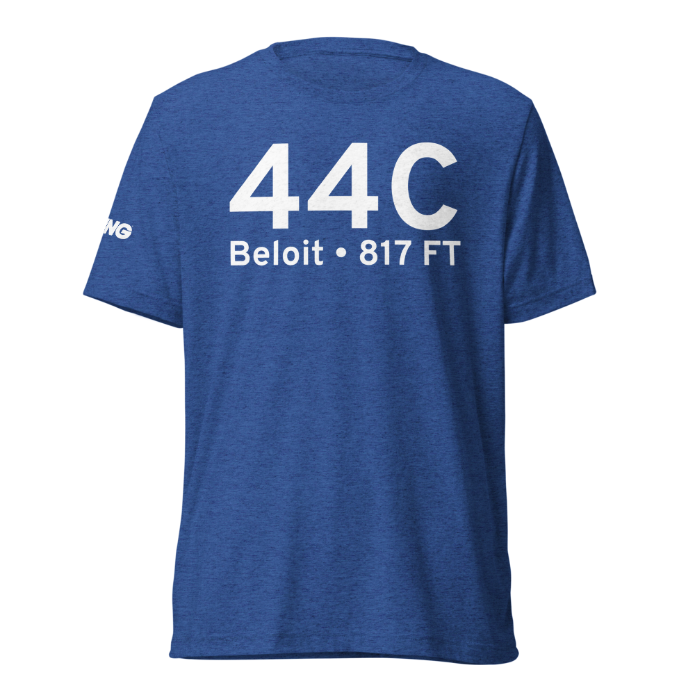 Beloit (K44C) Airport Tri-blend T-Shirt 