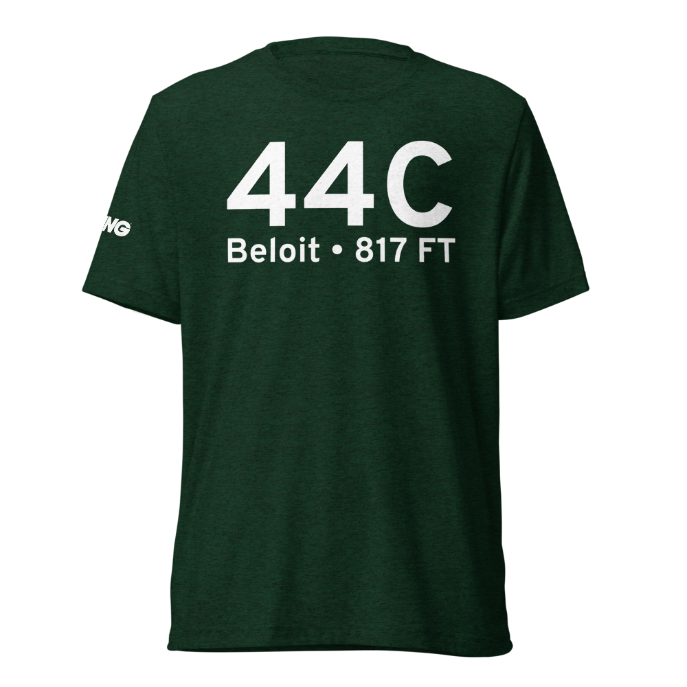 Beloit (K44C) Airport Tri-blend T-Shirt 