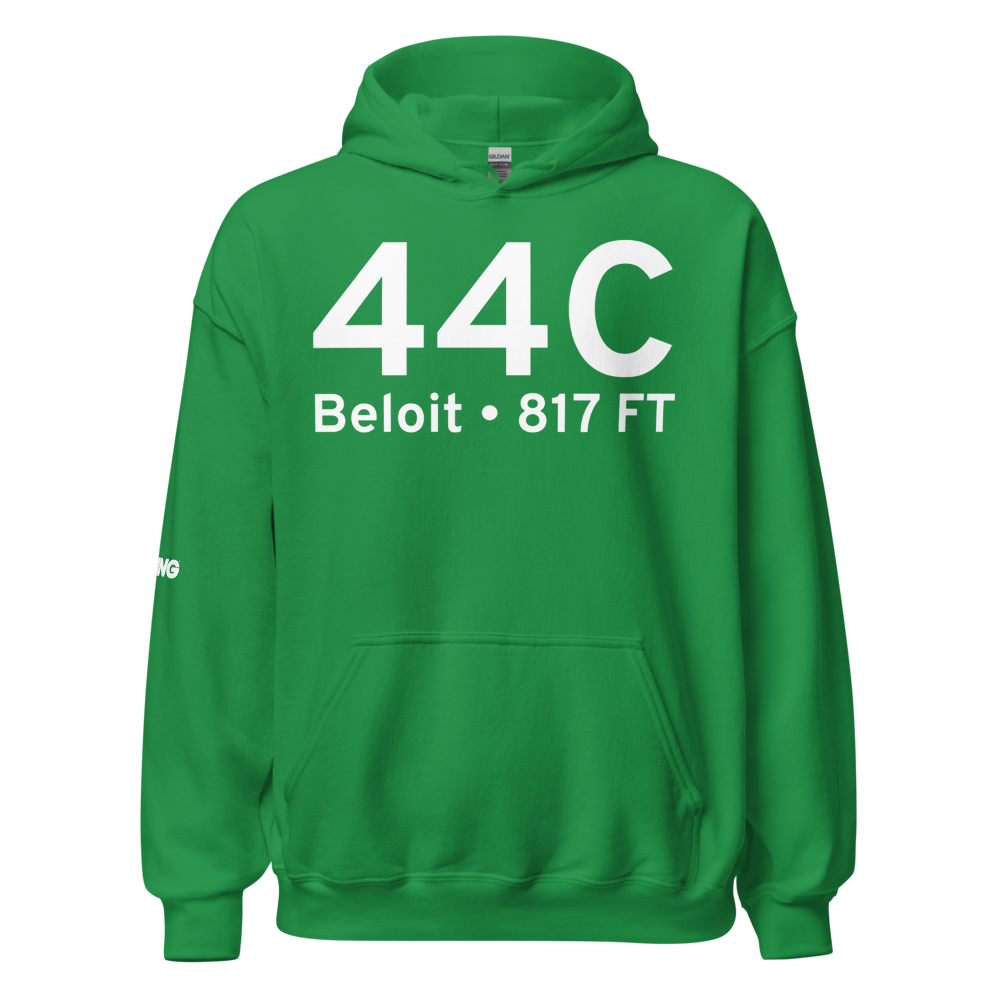 Beloit (K44C) Airport Hoodie Sweatshirt 