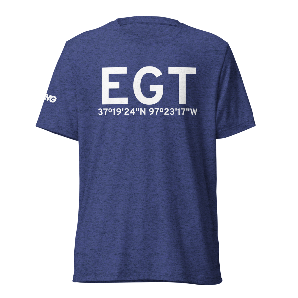 Wellington (KEGT) Airport Tri-blend T-Shirt 