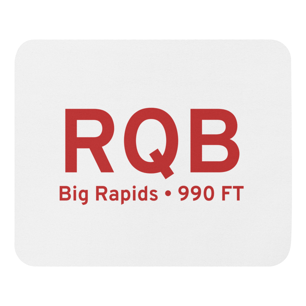 Big Rapids (KRQB) Airport  Mouse Pad 