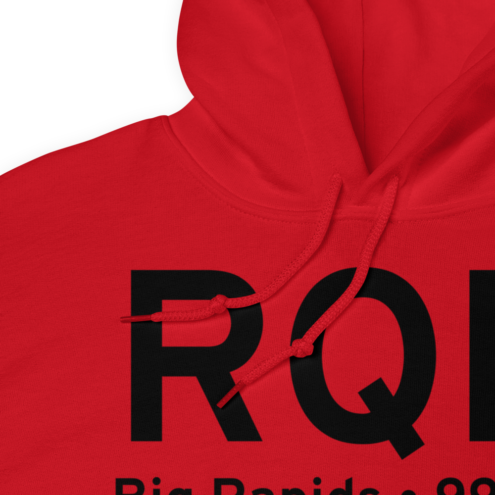 Big Rapids (KRQB) Airport Hoodie Sweatshirt 