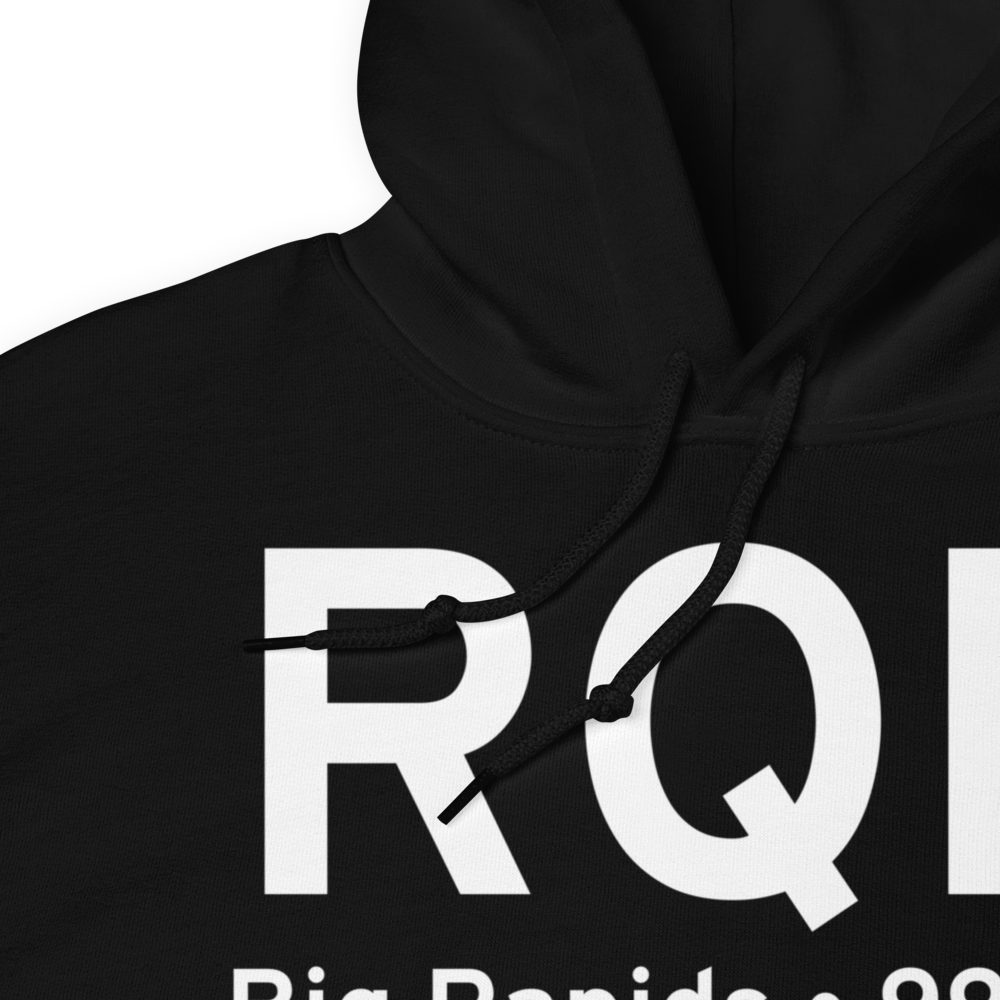 Big Rapids (KRQB) Airport Hoodie Sweatshirt 