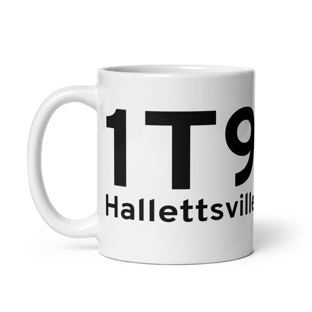 Hallettsville (1T9) Airport Mug 