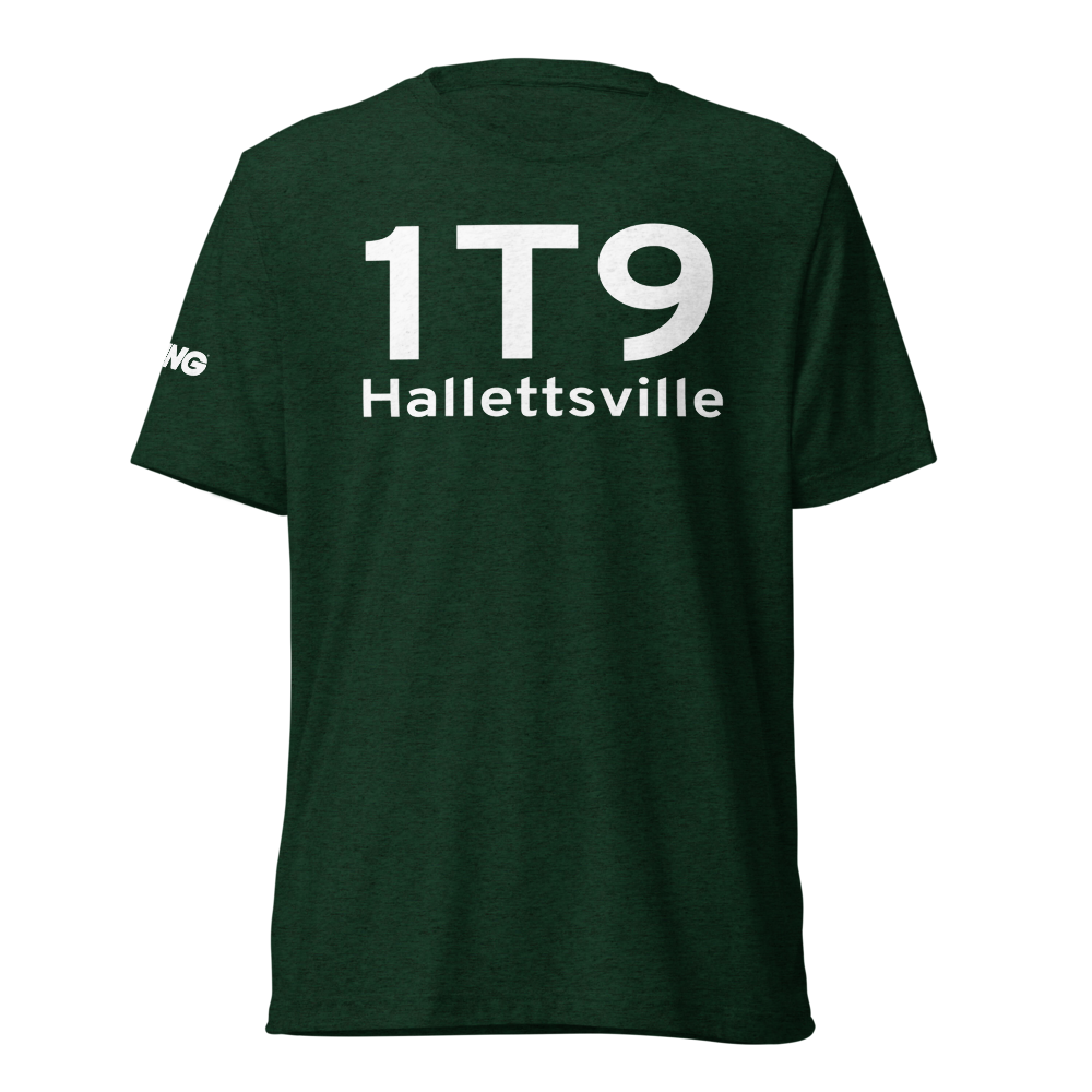 Hallettsville (1T9) Airport Tri-blend T-Shirt 