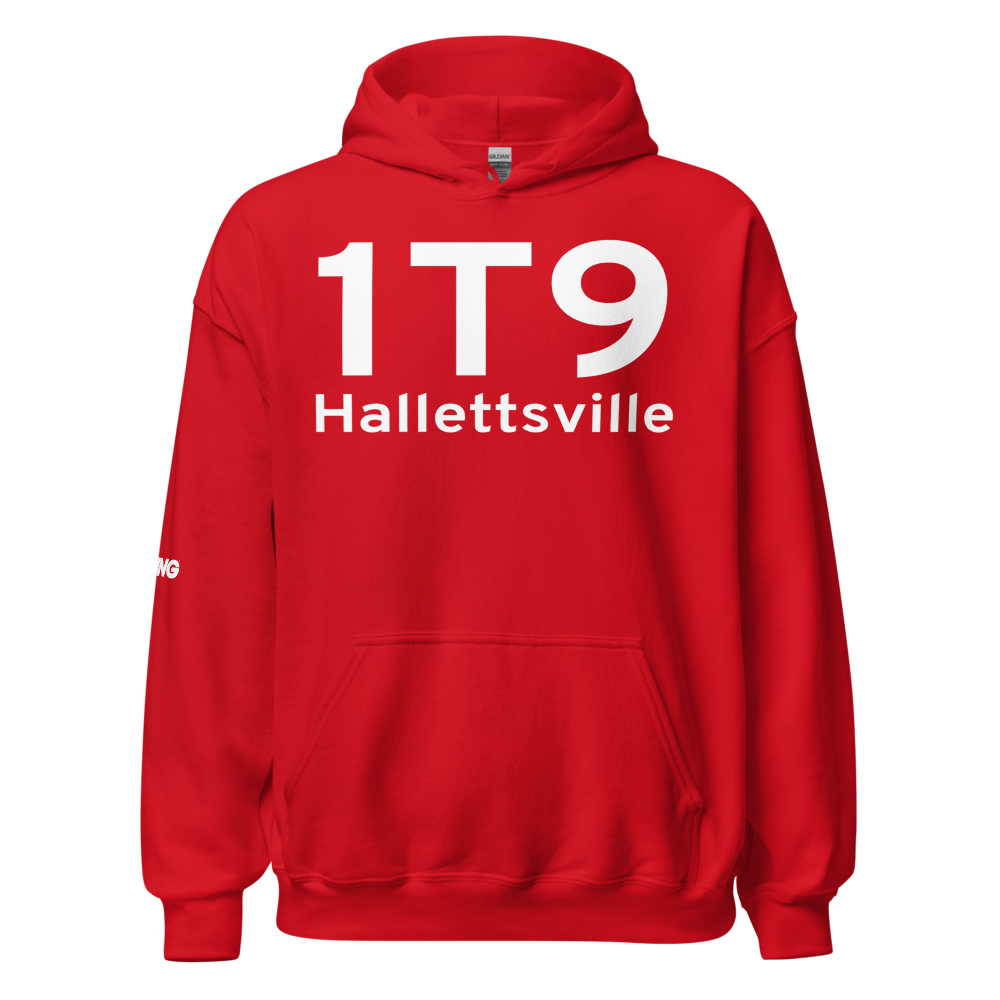 Hallettsville (1T9) Airport Hoodie Sweatshirt 