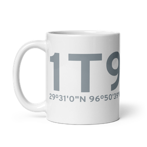 Hallettsville (1T9) Airport Mug