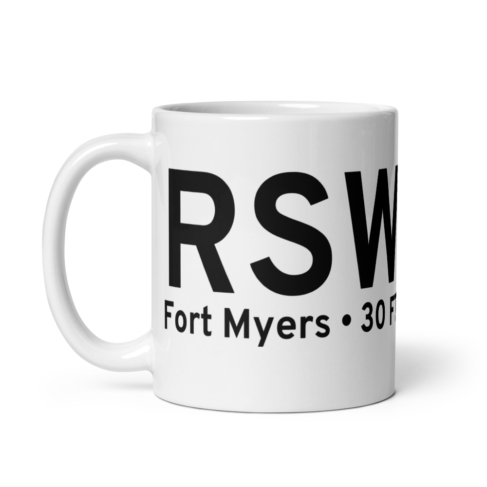 Fort Myers (KRSW) Airport Mug 