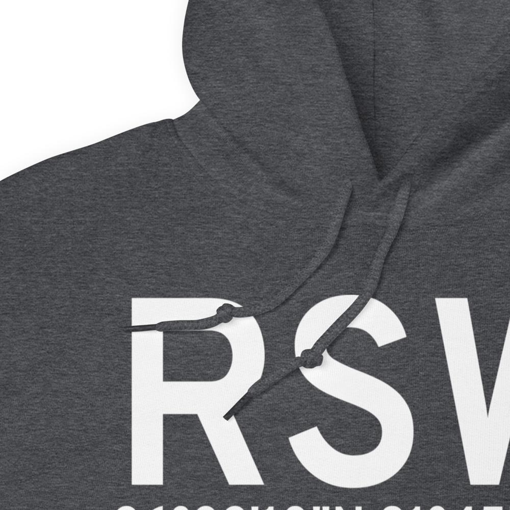 Fort Myers (KRSW) Airport Hoodie Sweatshirt 