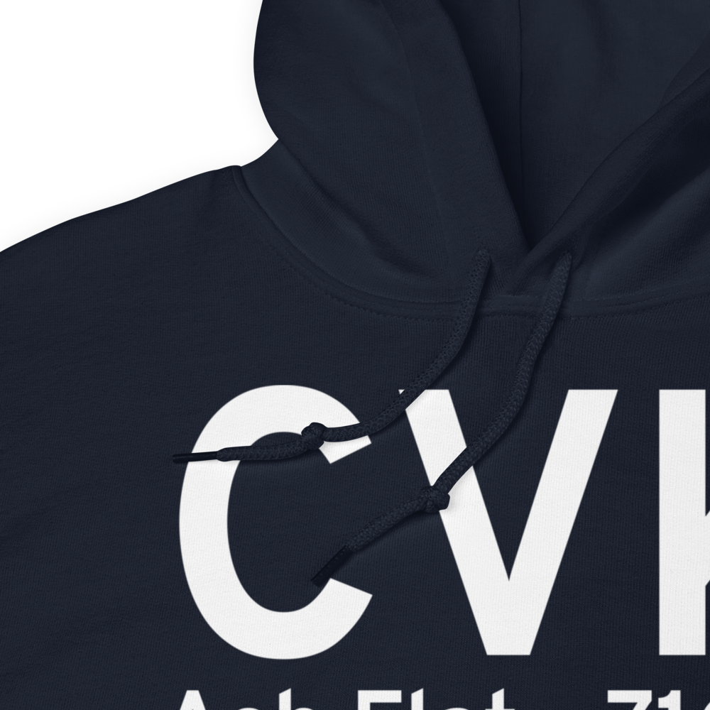 Ash Flat (KCVK) Airport Hoodie Sweatshirt 
