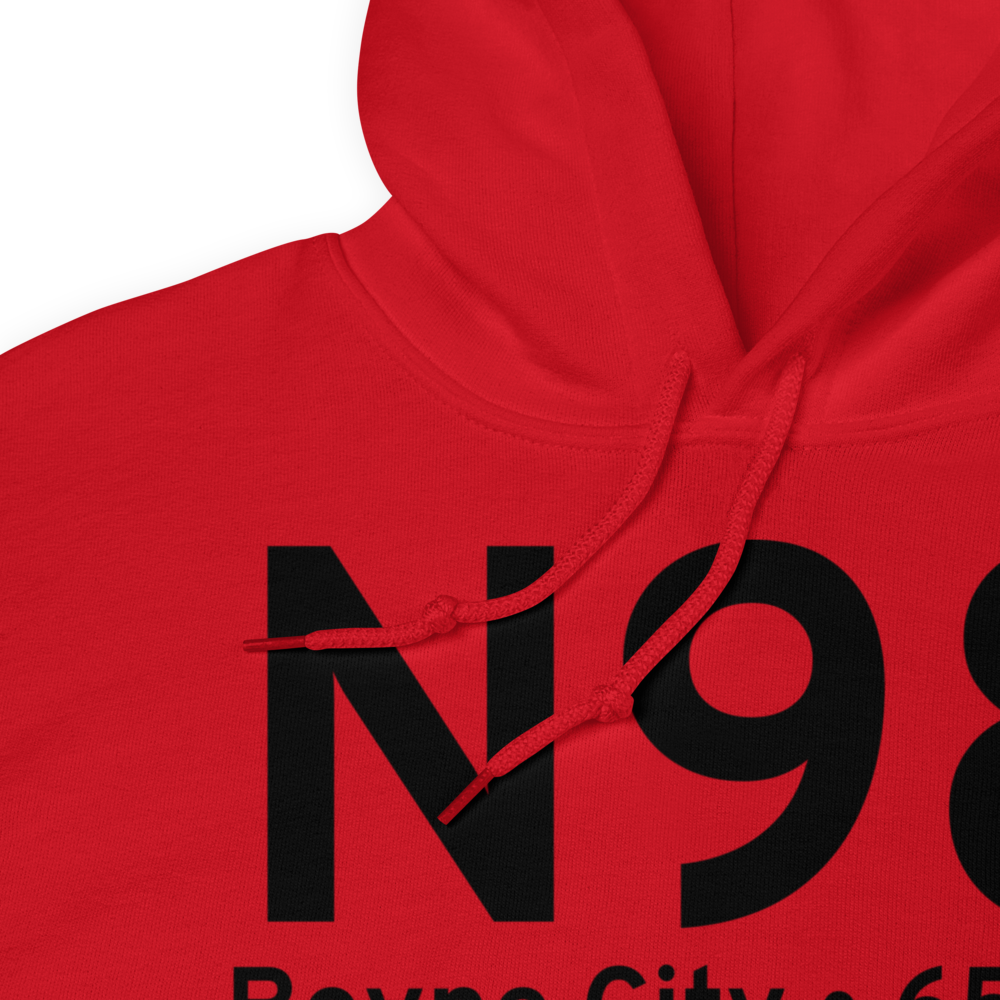Boyne City (KN98) Airport Hoodie Sweatshirt 