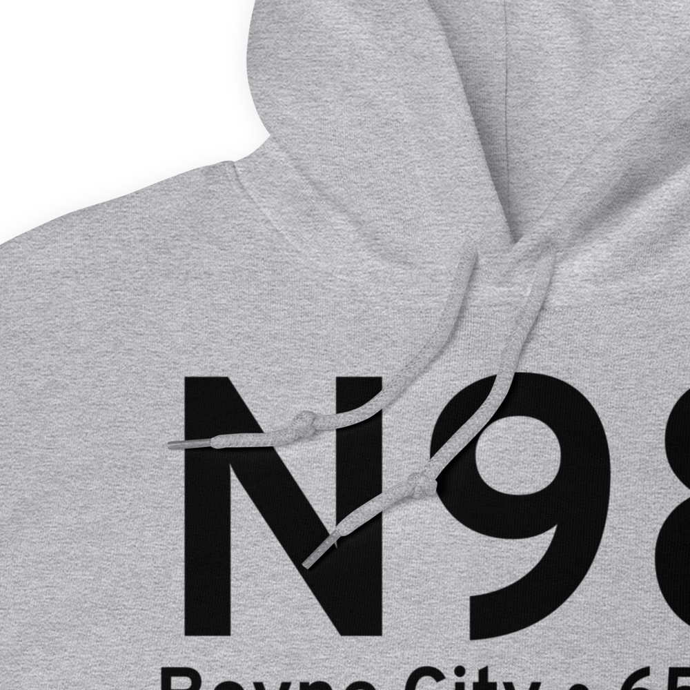 Boyne City (KN98) Airport Hoodie Sweatshirt 