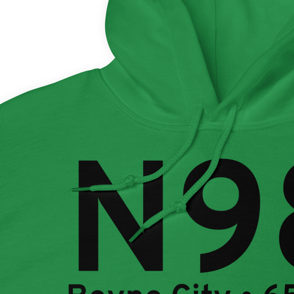 Boyne City (KN98) Airport Hoodie Sweatshirt 