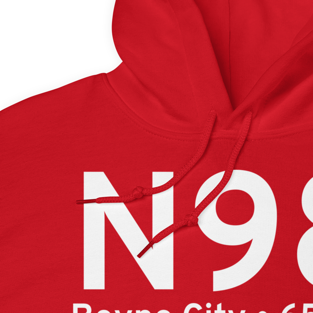 Boyne City (KN98) Airport Hoodie Sweatshirt 