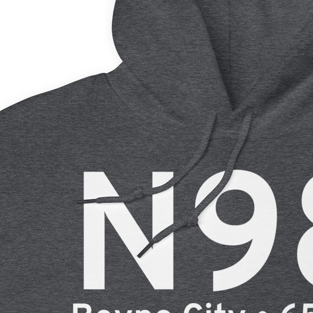 Boyne City (KN98) Airport Hoodie Sweatshirt 