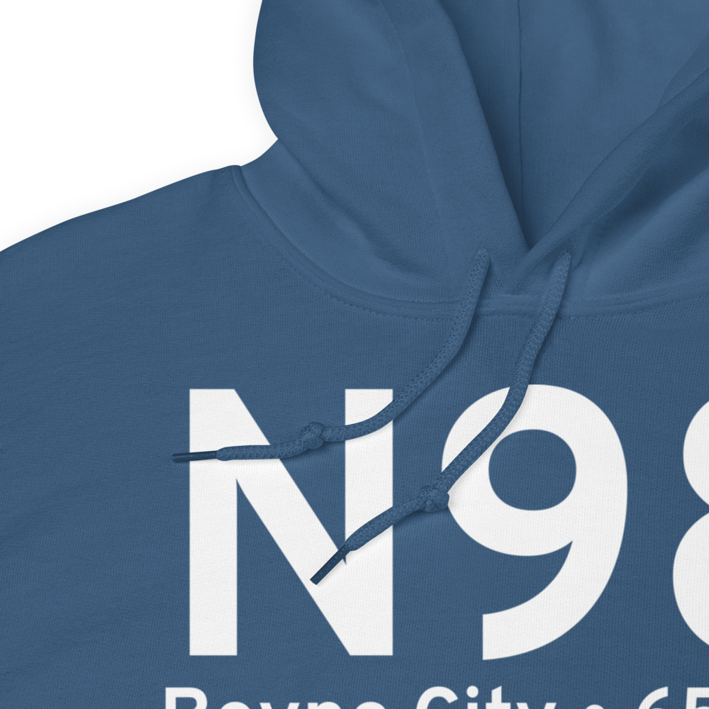 Boyne City (KN98) Airport Hoodie Sweatshirt 