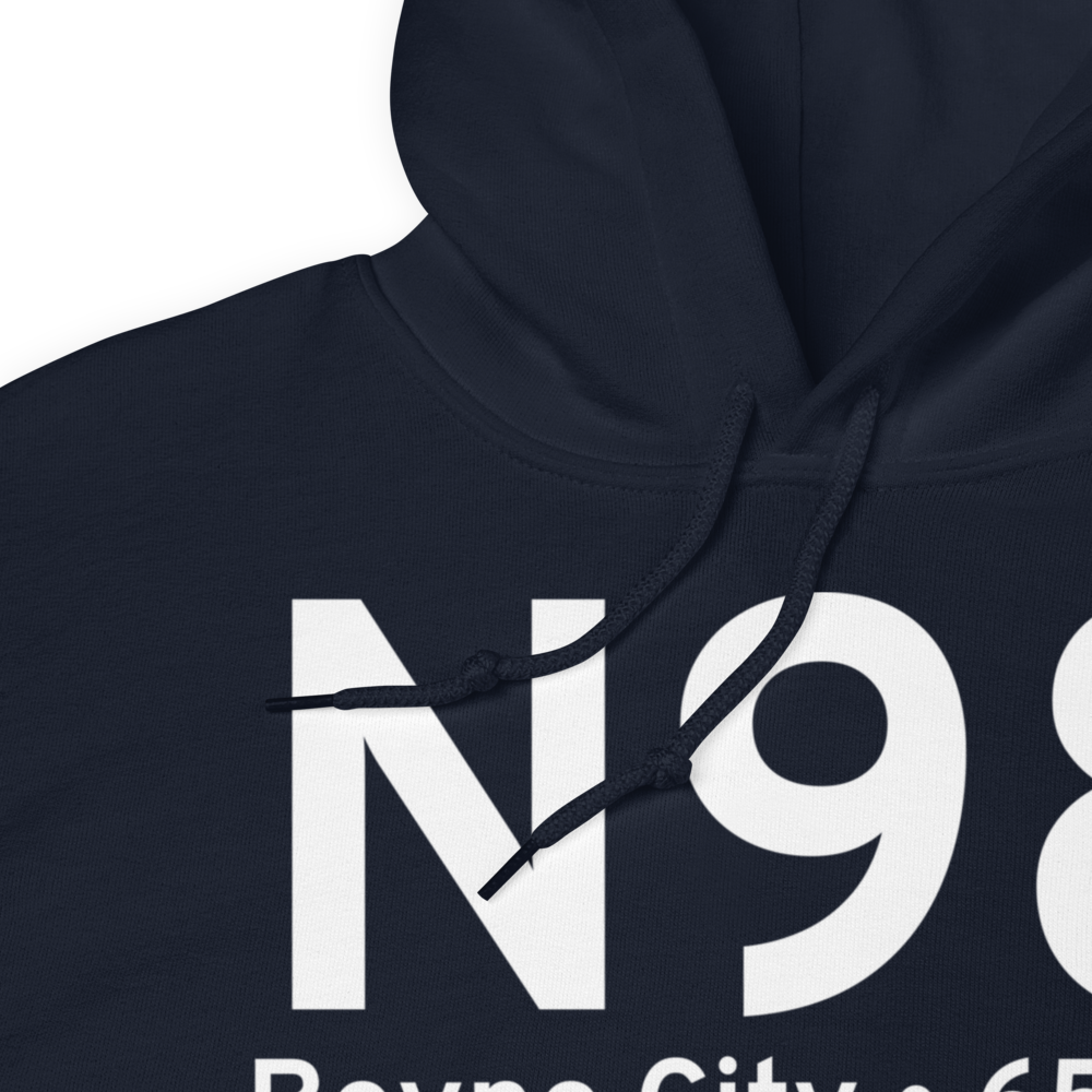Boyne City (KN98) Airport Hoodie Sweatshirt 