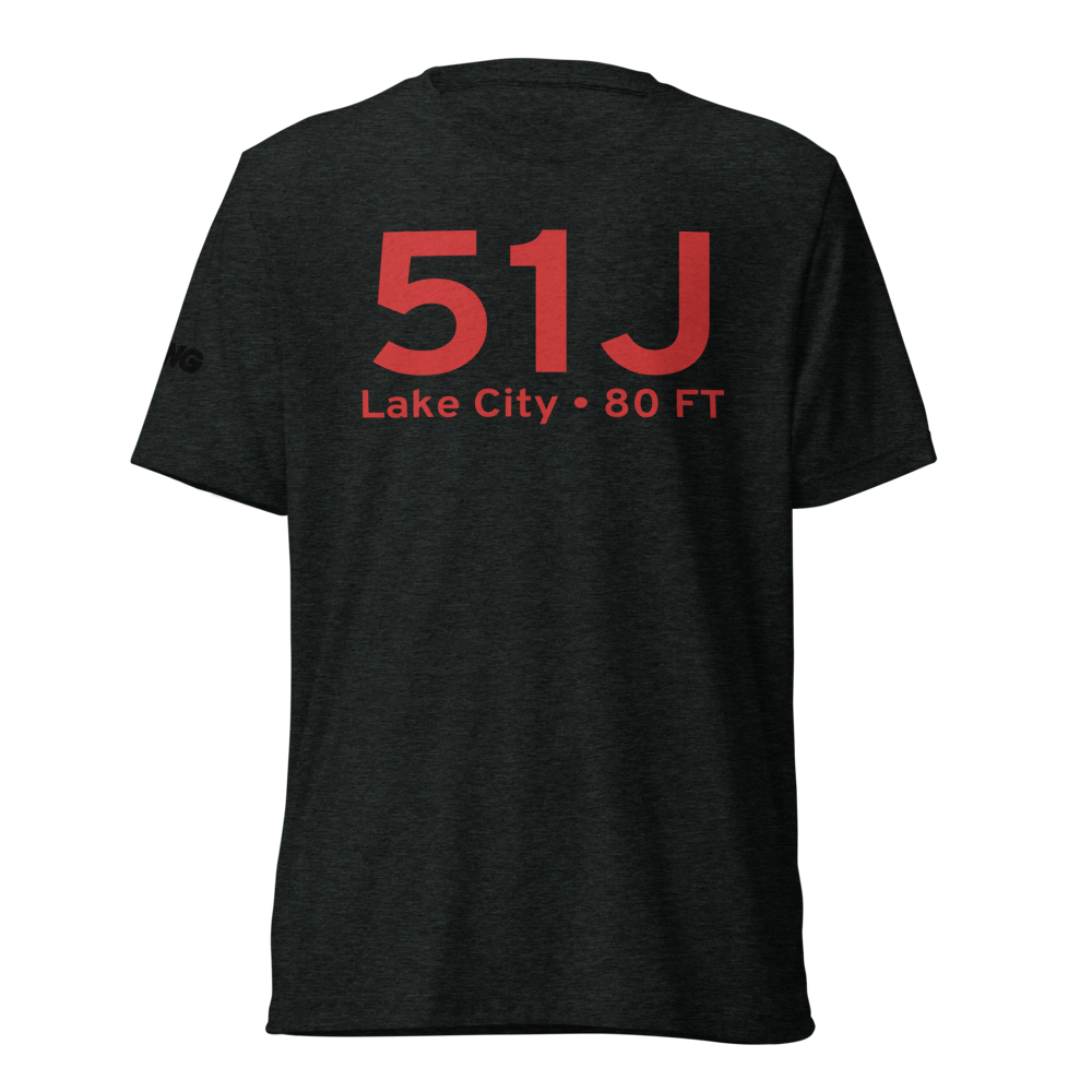 Lake City (K51J) Airport Tri-blend T-Shirt 